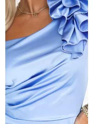 Rochie NUMOCO 685-3 ALBASTRU DESCHIS
