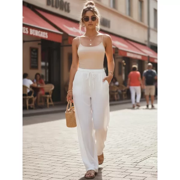  Pantaloni de dama DSTREET UY3076 ALB 