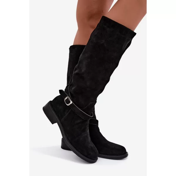  Cizme de dama VINCEZA 89168 NEGRU 
