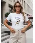 Tricou pentru femei DSTREET NX8017RY-WH ALB