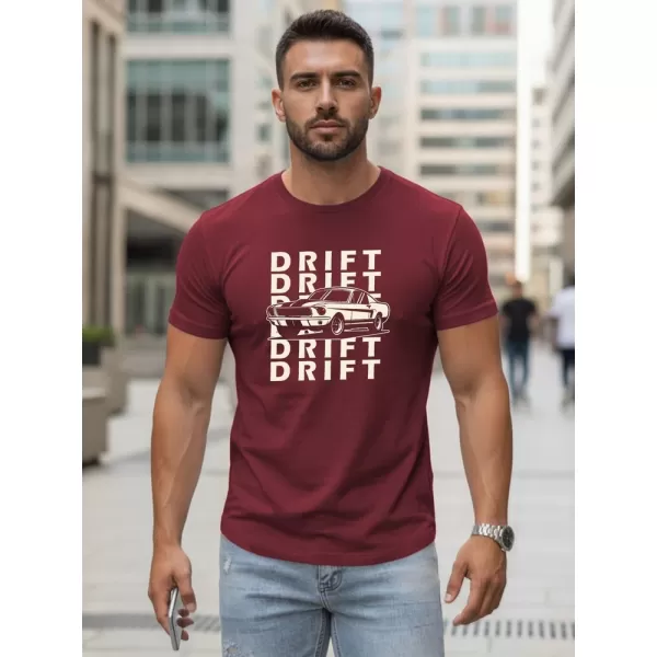  Tricou pentru bărbați DSTREET NX5081R CLARET 