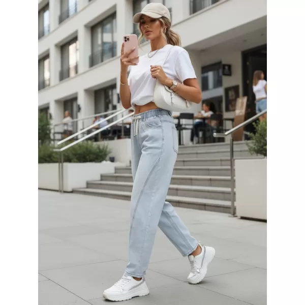  Pantaloni de dama DSTREET UY3009 ALBASTRU 