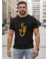 Tricou pentru bărbați DSTREET NX0138R-BK NEGRU