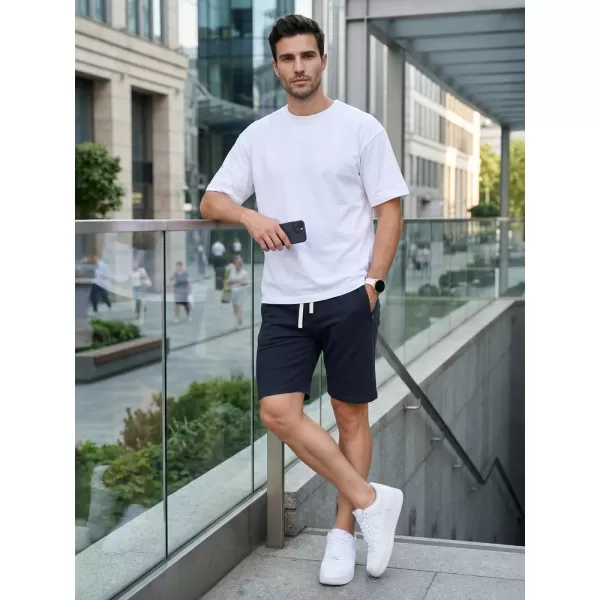  Pantaloni scurți pentru bărbați DSTREET SX2626 ALBASTRU ÎNCHIS 