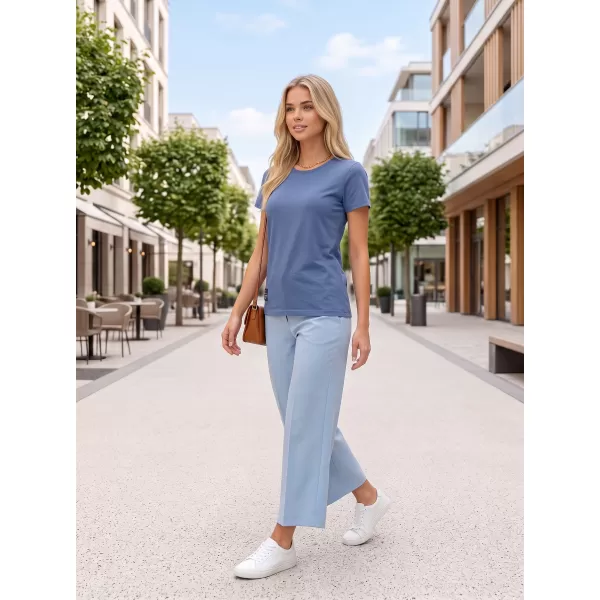  Tricou pentru femei ALTISPORT NP/ALWST26001 ALBASTRU DENIM 