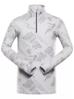 Tricou pentru bărbați cu uscare rapidă ALPINE PRO STANS VARIANTA PERLA AFUMATA PD