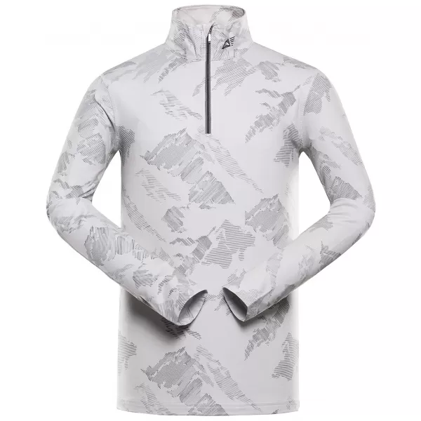  Tricou pentru bărbați cu uscare rapidă ALPINE PRO STANS VARIANTA PERLA AFUMATA PD 
