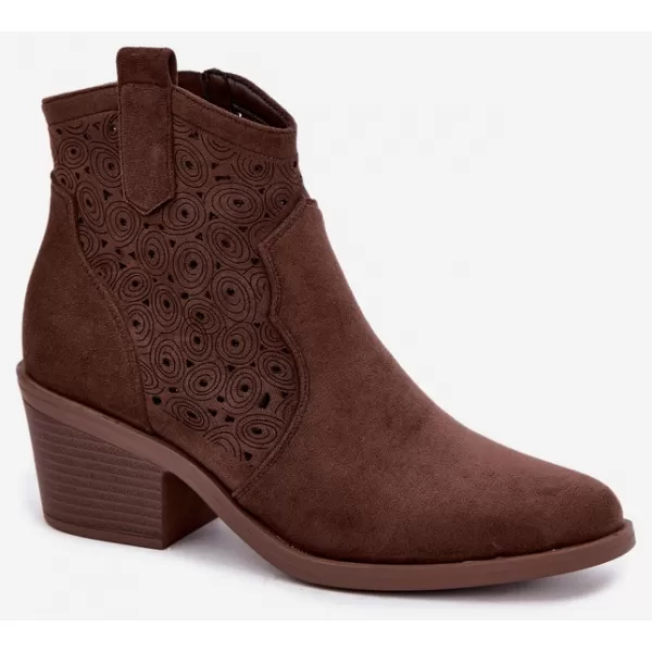  Pantofi de dama S.BARSKI HY62-8147 MARO 