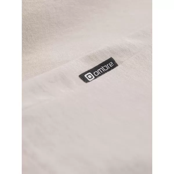  Tricou pentru bărbați OMBRE L171 BEJ DESCHIS 