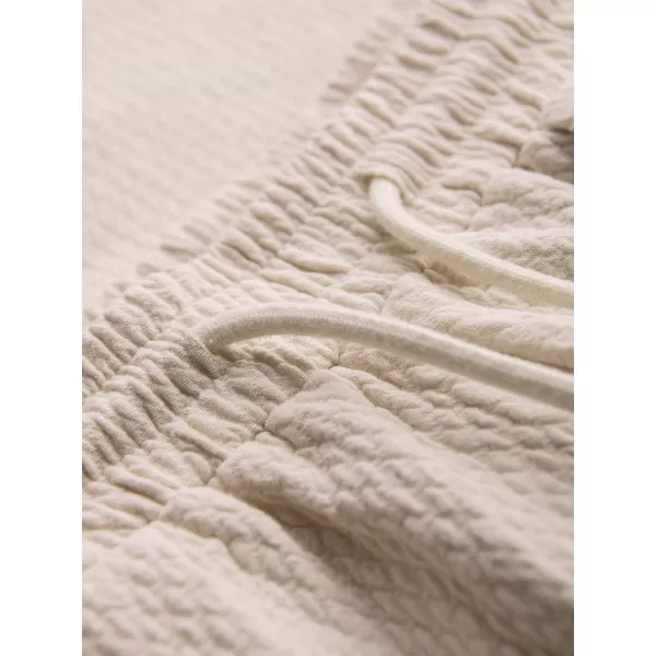  Pantaloni scurți pentru bărbați OMBRE OM-SRCS-0207 CREMĂ 