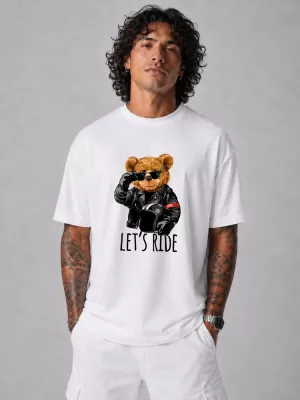 Tricou pentru bărbați DSTREET NX1018R-WH-O ALB