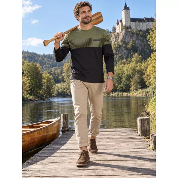  Tricou pentru bărbați ALTISPORT IGGY MILITAR 