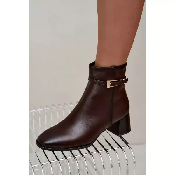  Pantofi de dama SERGIO LEONE BT-34-S MARO ÎNCHIS 