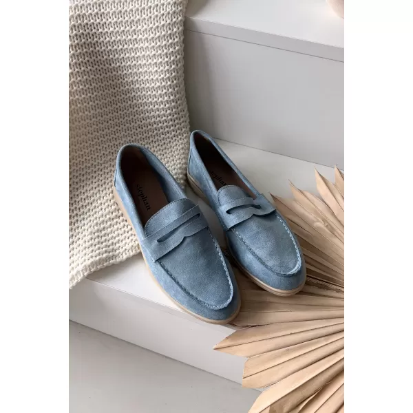  Mocasini de dama BOTO QQ-278 ALBASTRU 