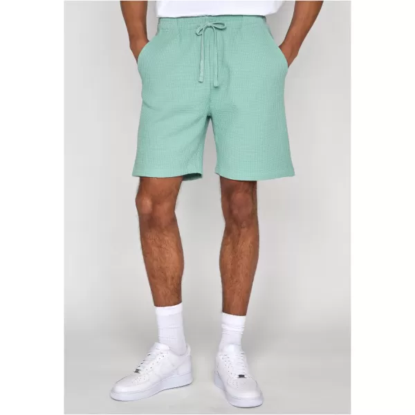  Pantaloni scurți pentru bărbați URBAN CLASSICS TB8206 MENTĂ DE ÎNGHEȚ 