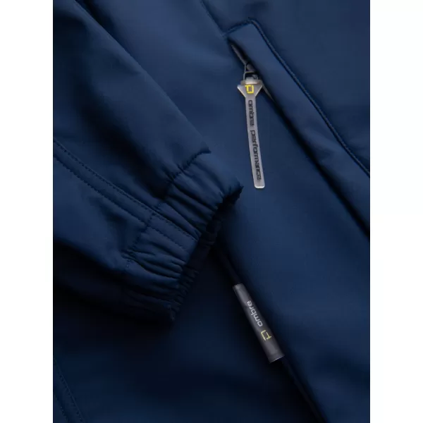  Jachetă softshell pentru bărbați OMBRE C581 ALBASTRU MARIN 