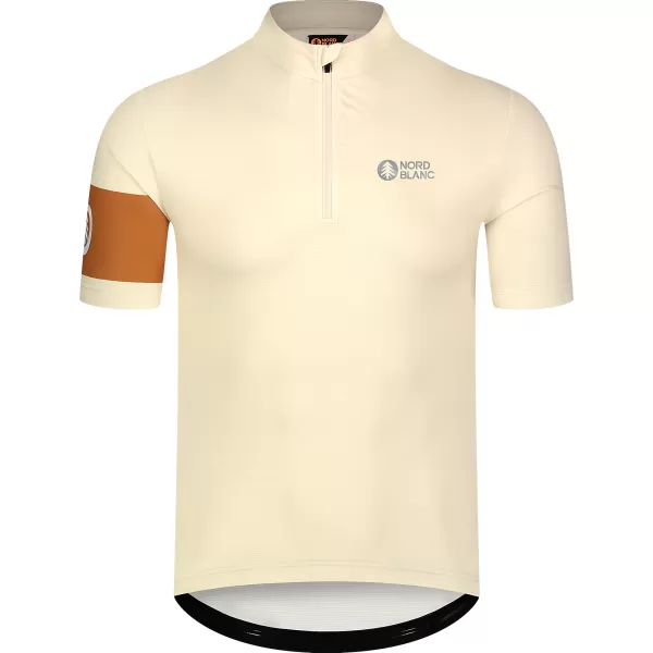  Tricou de ciclism pentru bărbați NORDBLANC CAMEL NBSMF8079 BEJ 