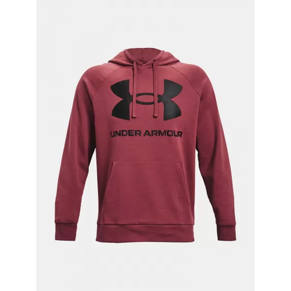  Hanorac pentru bărbați UNDER ARMOUR RIVAL FLEECE BIG LOGO HD 1357093-652 ROŞU 