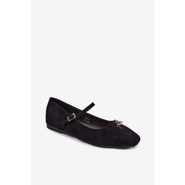  Balerini de dama BOTO 6672 NEGRU 