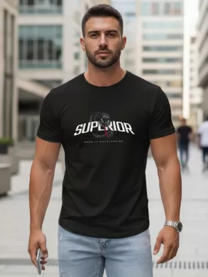 Tricou pentru bărbați DSTREET NX5019R-BK NEGRU