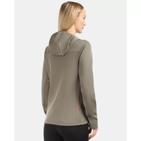  Hanorac de damă din fleece KILPI SEVELEN-W 1L0203KI VERDE 