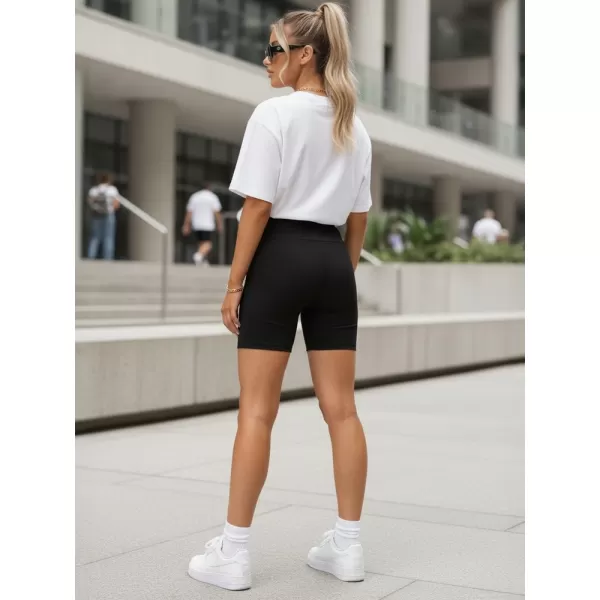  Pantaloni scurți de damă DSTREET SY0557 NEGRU 