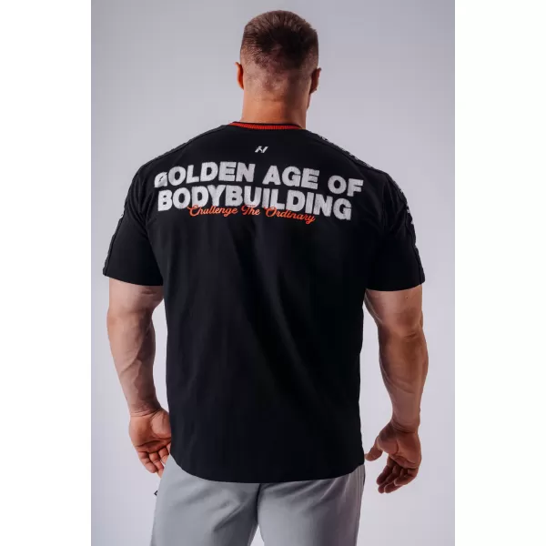  Tricouri pentru bărbați NEBBIA OLYMPIA MUSCLE COVER 942 NEGRU 