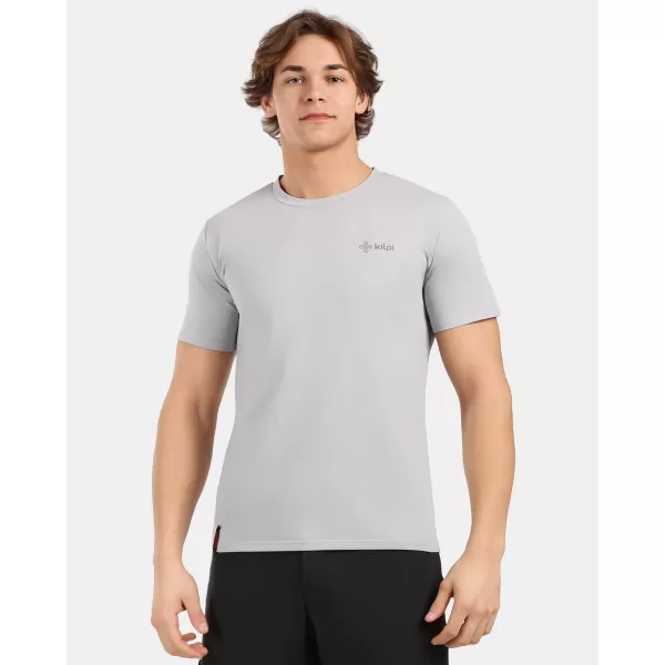  Tricou funcțional pentru bărbați KILPI DIXIE-M 1M0303KI GRI DESCHIS 