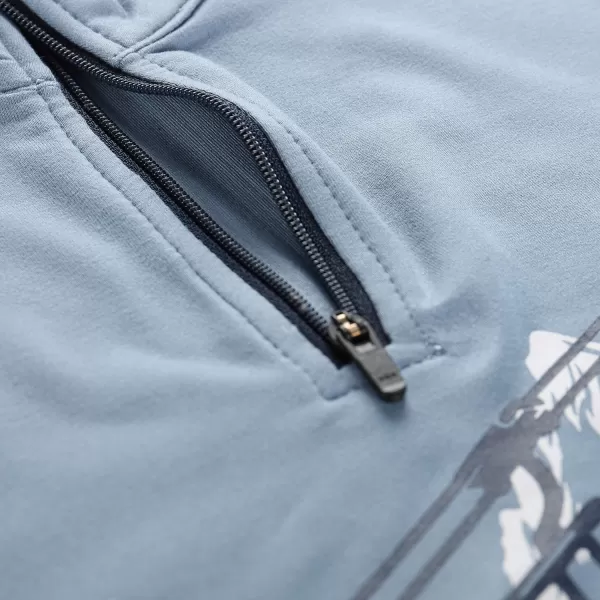  Tricou pentru copii cu uscare rapidă ALPINE PRO STANSO ASHLEY ALBASTRU VARIANTA PE 