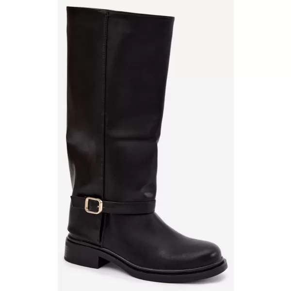  Cizme de dama BOTO 5858 NEGRU 