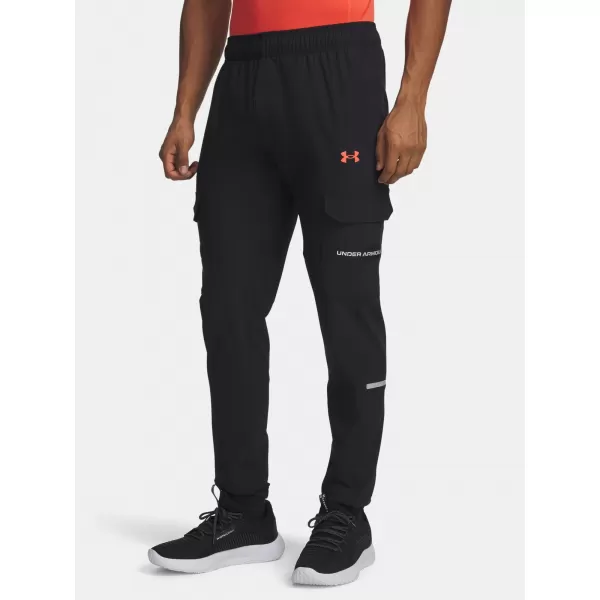  Pantaloni sport pentru bărbați UNDER ARMOUR TECH UTILITY WOVEN PANT 6004966-003 NEGRU 