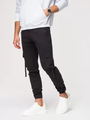 Pantaloni pentru bărbați OMBRE P1516 NEGRU