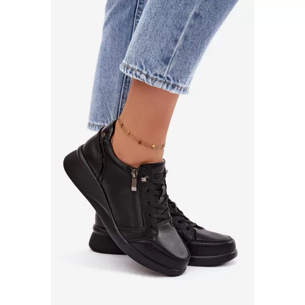  Botine de dama VINCEZA 79644 NEGRU 