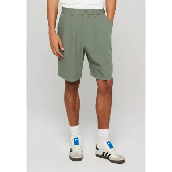  Pantaloni scurți pentru bărbați URBAN CLASSICS TB8435-22402 PRAF DE CRIN VERDE 