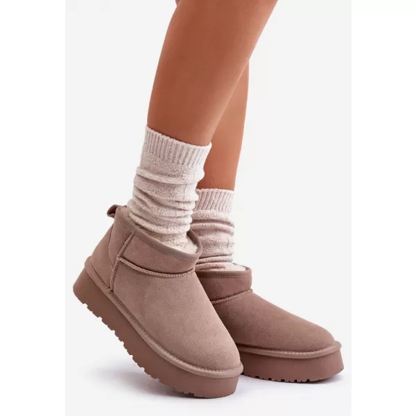  Pantofi de dama BOTO W5828 KAKI 