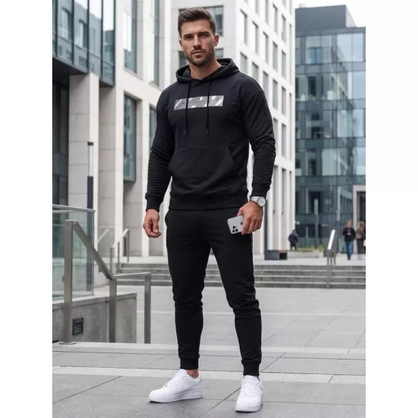  Set pentru bărbați DSTREET AX0694 NEGRU 