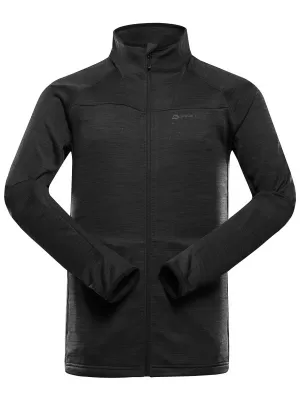 Hanorac pentru bărbați cu uscare rapidă ALPINE PRO ONNEC 4 NEGRU