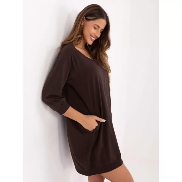  Rochie BASIC FEEL GOOD RV-SK-7203.35P MARO ÎNCHIS 