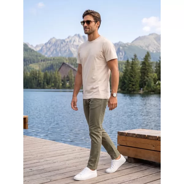  Tricou pentru bărbați ALTISPORT NP/ALMST20001 NATURAL 