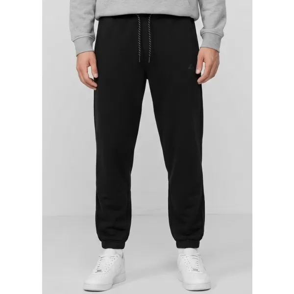  Pantaloni pentru bărbați 4F WMM00TTROM1673 NEGRU ADÂNC 