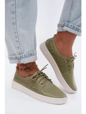 Botine de dama BOTO G2437 VERDE