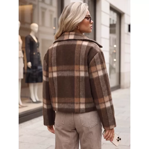  Palton de damă DSTREET 1 NY0835 MARO 