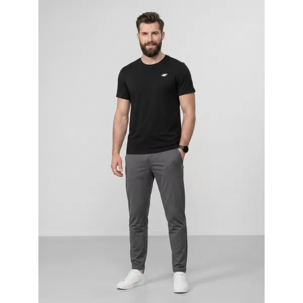  Tricou pentru bărbați 4F WAW25TTSHM2373 NEGRU ADÂNC 