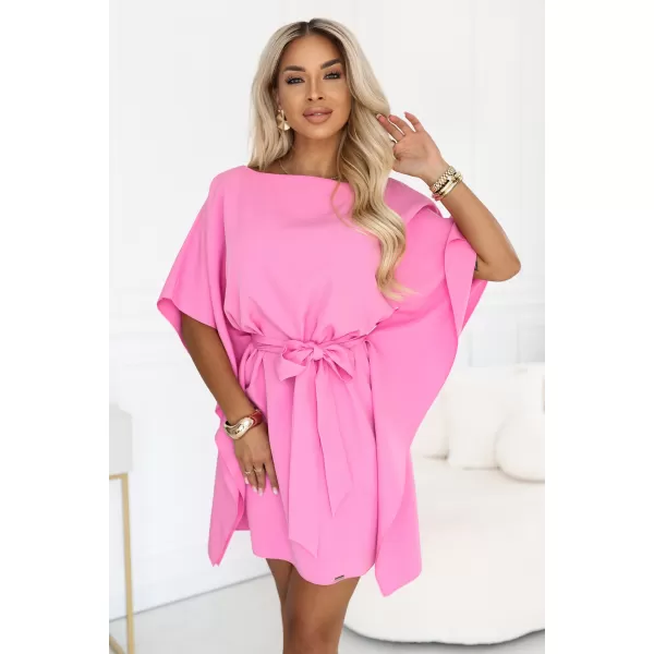  Rochie de femei NUMOCO 287-44 ROZ DE PATISERIE 