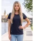 Tricou de damă ALTISPORT NP/ALWST26001 OPAL NEGRU