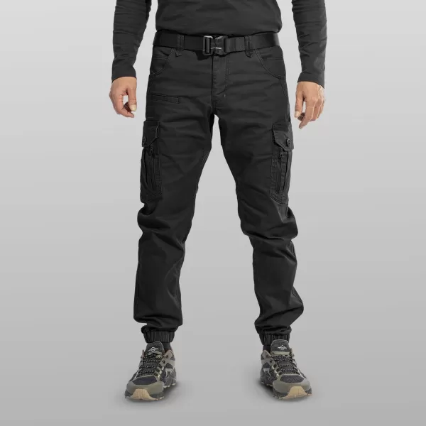  Pantaloni pentru bărbați PENTAGON INVICTUS TACTICAL JOGGERS K05058 NEGRU 