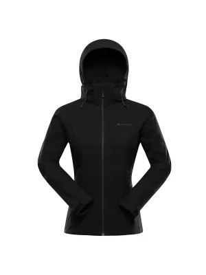 Jachetă softshell de damă ALPINE PRO GEDERA NEGRU