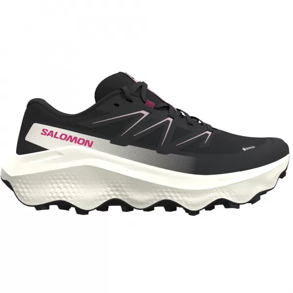  Pantofi de dama SALOMON ULTRA FLOW 2 GORE-TEX L49299500 NEGRU/ROZ ZORI/GHEATA DE VANILIE 