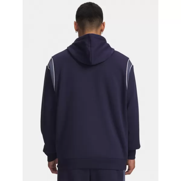  Hanorac pentru bărbați UNDER ARMOUR RIVAL FLEECE NOV HOODIE 6009353-410 ALBASTRU 