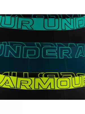 Boxeri pentru bărbați UNDER ARMOUR M PERF COTTON 6IN (3KS) 1383889-007 NEGRU